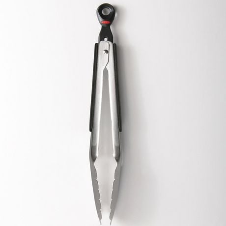OXO SoftWorks 9-inch Locking Tongs, Stainless Steel