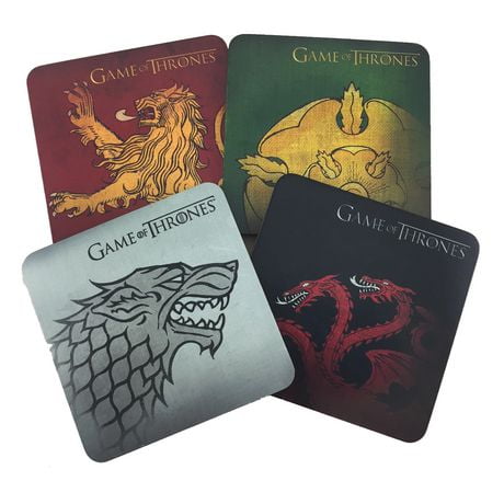Game Of Thrones Cork Backed Coasters Walmart Canada