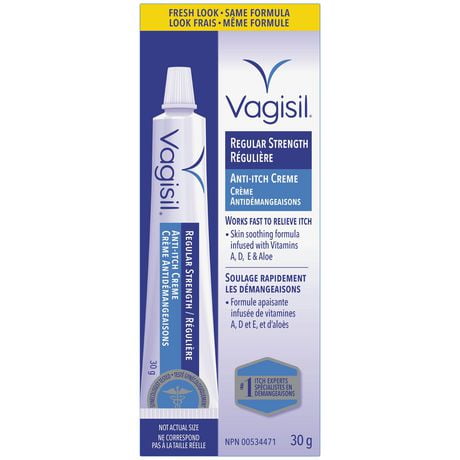 Vagisil® Regular Strength Anti-Itch Crème, 30g