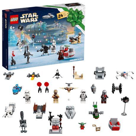 Lego Star Wars Advent Calendar 75307 Awesome Toy Building Kit For Kids (335 Pieces) Multicolor
