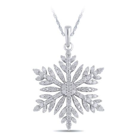 collier argent flocon collier argent flocon