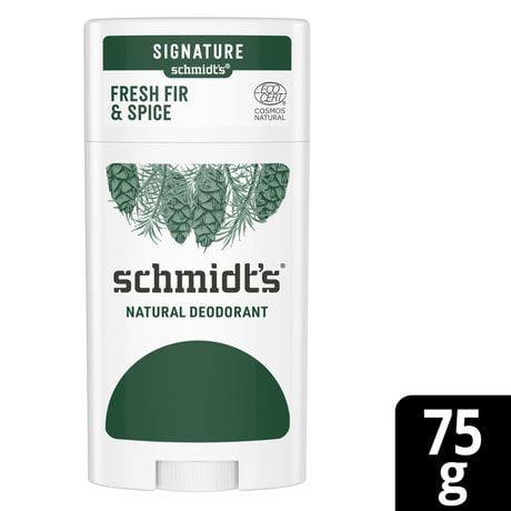Désodorisant naturel sans aluminium Schmidt's Fresh Fir + Spice