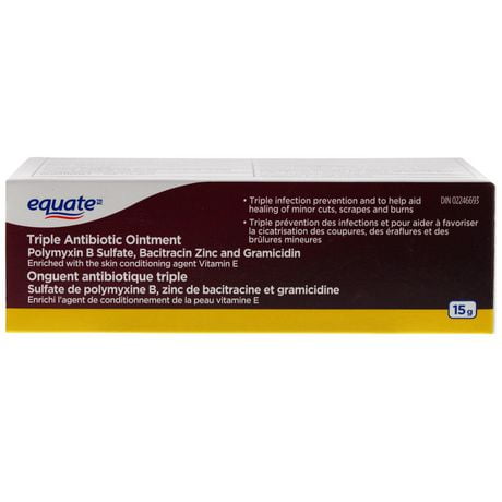 Triple Antibiotic Ointment 15g, Triple Anti Oint 15g - Walmart.ca