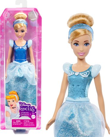 Disney Princess Cinderella Fashion Doll and Accessory, Toy Inspired by ...