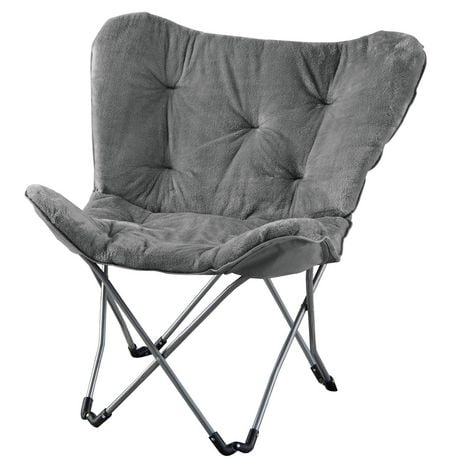 Mainstays Butterfly Folding Chair, Capacity : 225lbs