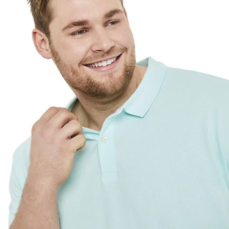 George Big Men's Solid Pique Polo | Walmart Canada