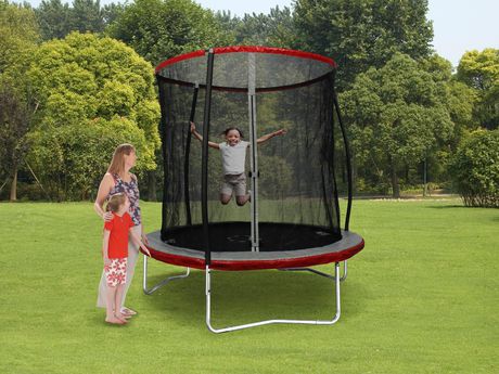 Trainor Sports 8 Trampoline And Enclosure Combo Walmart Canada