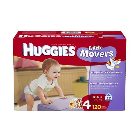 Huggies Little Movers Diapers Giant Pack | Walmart Canada