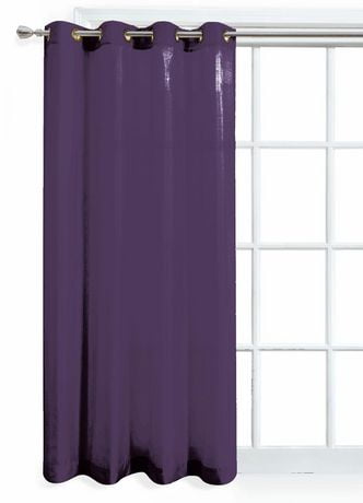 Mainstays Faux Silk Purple Window Panel Walmart Canada