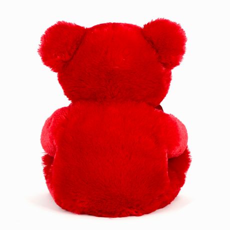 Way to celebrate! Valentine Red Stuffed Sweetheart Teddy Gift | Walmart Canada