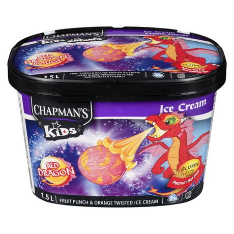 Chapman's Ice Cream Chapman's Kids Red Dragon Ice Cream - Walmart.ca