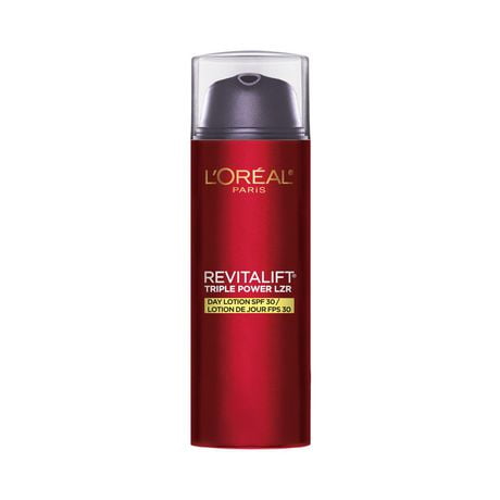 Anti-Aging Day Lotion SPF 30 with Pro-Retinol, Vitamin C + Hyaluronic Acid | Revitalift Triple Power LZR, SPF 30 Lotion,