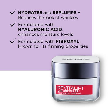revitalift volume filler moisturizer
