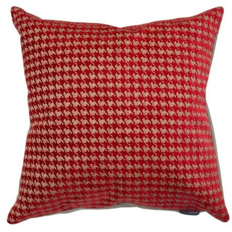 Homeport Houndstooth Decorative Pillow