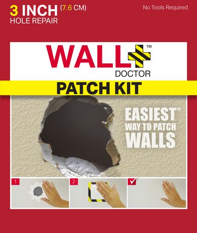 Wall Doctor 3" Drywall Repair Patch Kit | Walmart Canada