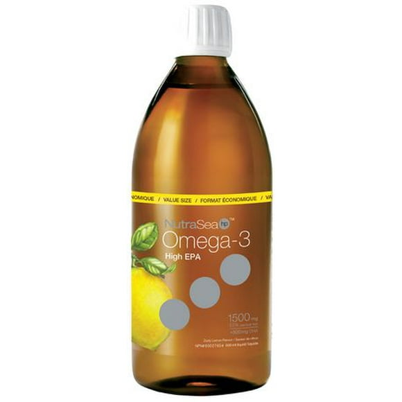 Liquide Omega-3 hp de NutraSea de haute EPA à la citron