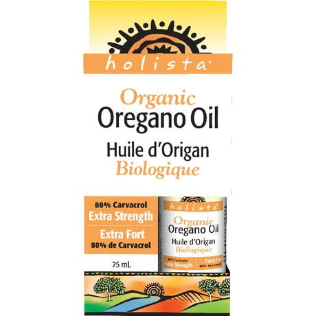Holista® Organic Oregano Oil Extra Strength 25 ml, 25 mL Liquid