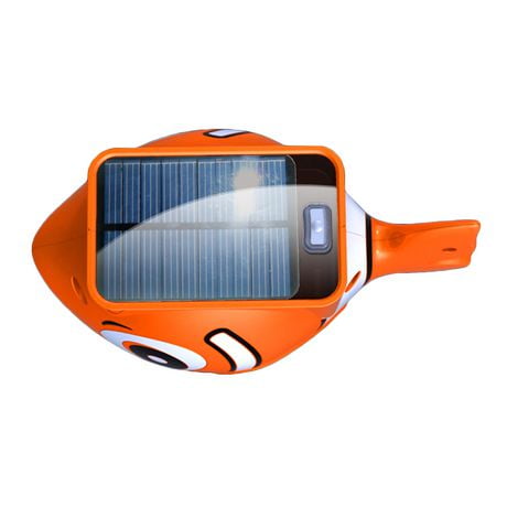 fish solar light