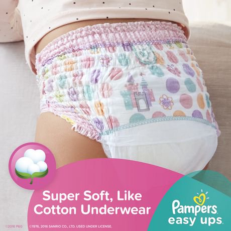 Pampers Easy Ups Training Underwear for Girls, Giant Pack | Walmart Canada