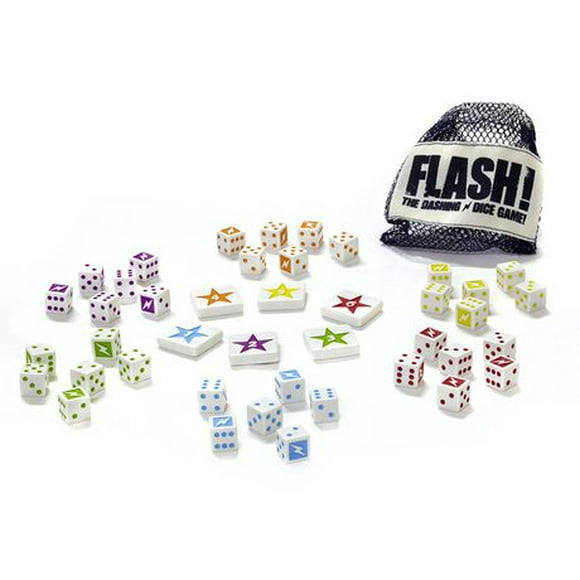 Blue Orange Flash Dice Game