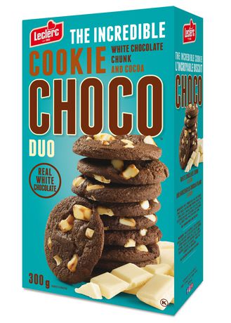 Choco Duo Cookies with White Chocolate Chunk and Cocoa | Walmart Canada