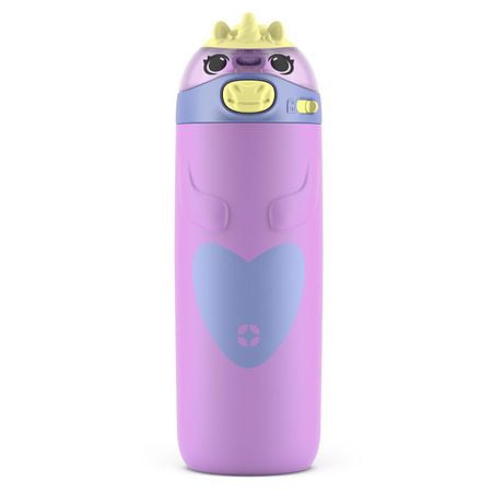 The Ello Ellies 14oz Vacuum Insulated Stainless Steel Kids Water Bottle, Unicorn