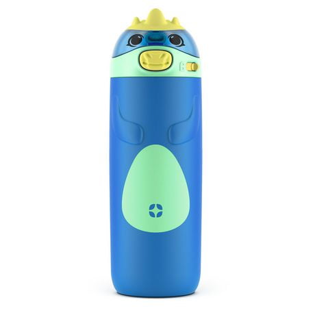 The Ello Ellies 14oz Vacuum Insulated Stainless Steel Kids Water Bottle, Unicorn