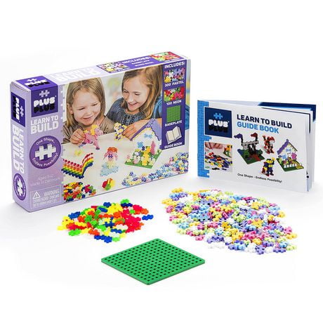 LEARN TO BUILD - PASTEL - 400 pcs
