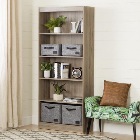 South Shore Smart Basics 5-Shelf Bookcase