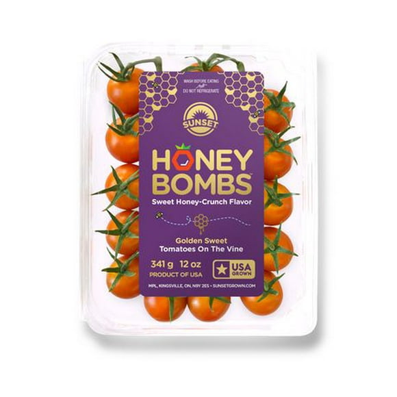 Sunset Honey Bomb tomatoes 12oz, 340g
