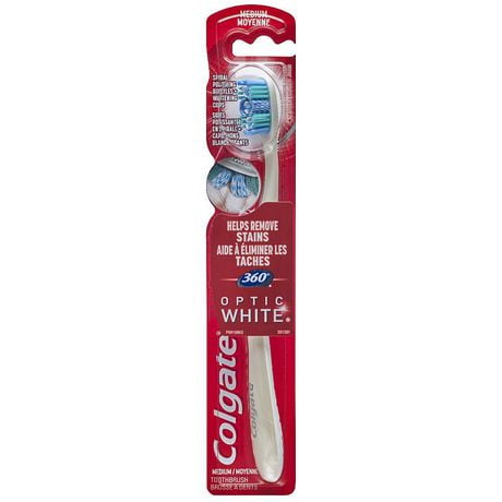 colgate 360 optic white soft toothbrush