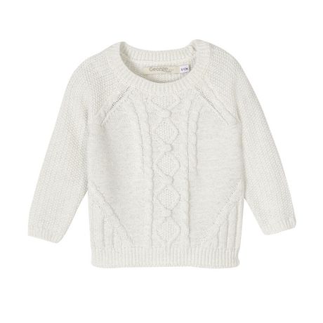 George baby Girls’ Cable Knit Sweater | Walmart Canada
