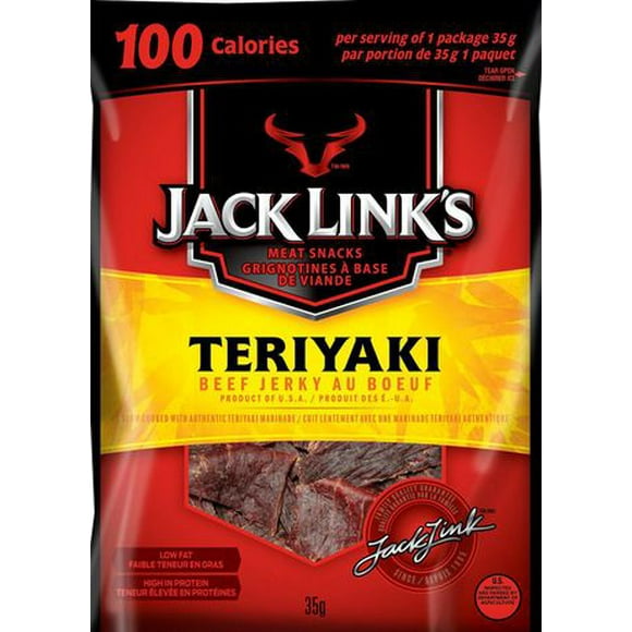 JACK LINK'S TERIYAKI BEEF JERKY 35G, JL TERIYAKI BEEF JERKY 35G