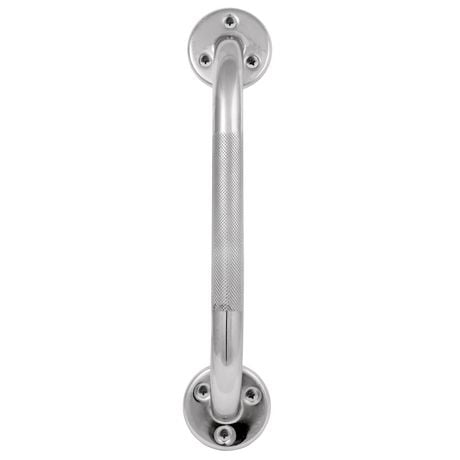 Shower Grab Bars Canada profilio knurled chrome grab bar, 16 in / 40.64 cm | walmart canada Shower Grab Bars Canada profilio knurled chrome grab bar, 16 in / 40.64 cm | walmart canada