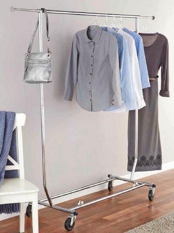 Mainstays Heavy Duty Collapsible, Collapsible Garment Rack