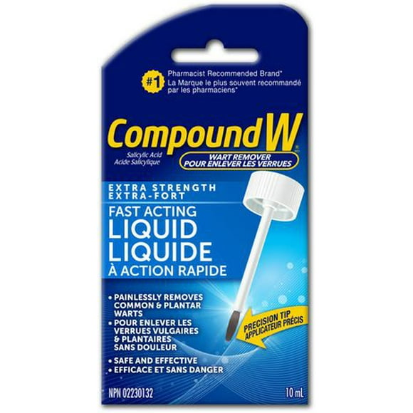 Compound W Fast Acting Liquid, 10 ML Liquid