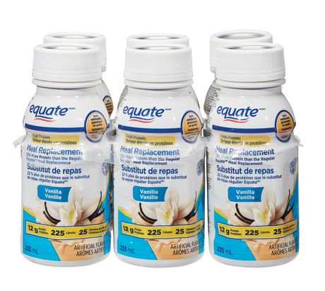 equate protein vanilla meal replacement walmart ca reviews