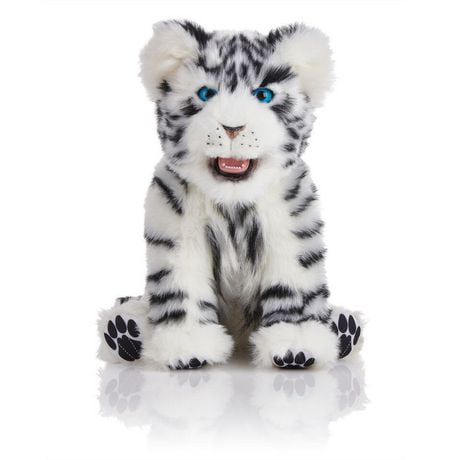 WowWee Alive Cubs White Interactive Plush Tiger Cub | Walmart Canada