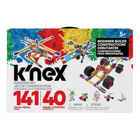 Ensemble de construction K'Nex-141 pièces