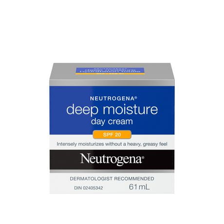 neutrogena deep moisture day cream spf 20