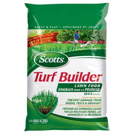 Scotts Turf Builder Lawn Food - 5.2kg, 404m2 (4,350ft2)