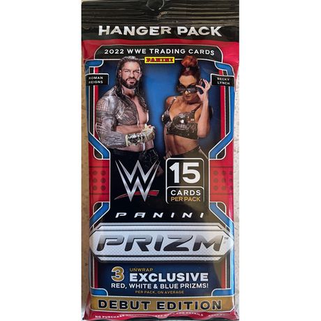 2023 Panini Prizm WWE Wrestling Blaster Box - 6 Packs - 24 Trading Cards  Inside