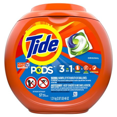 Tide PODS Original Scent Laundry Detergent Pack | Walmart.ca