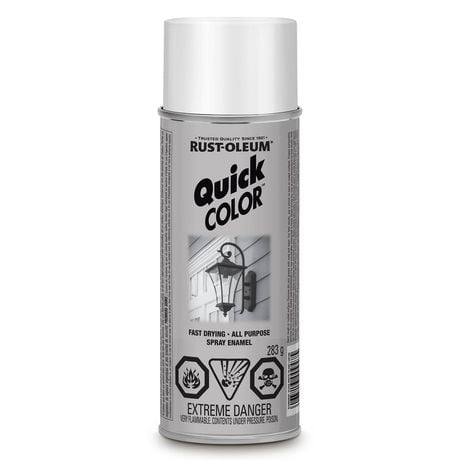 Rust-Oleum Specialty Gloss white Quick Color Spray, 283 g