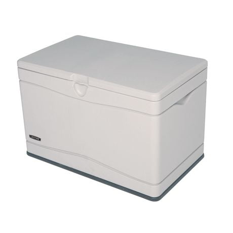 The Lifetime 80 gallon Outdoor Deck Box for additional storage