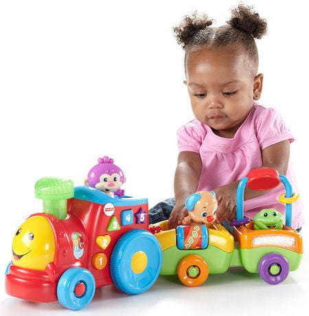 fisher price puppy's smart stages train