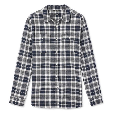 George Men's Flannel Shirt | Walmart Canada