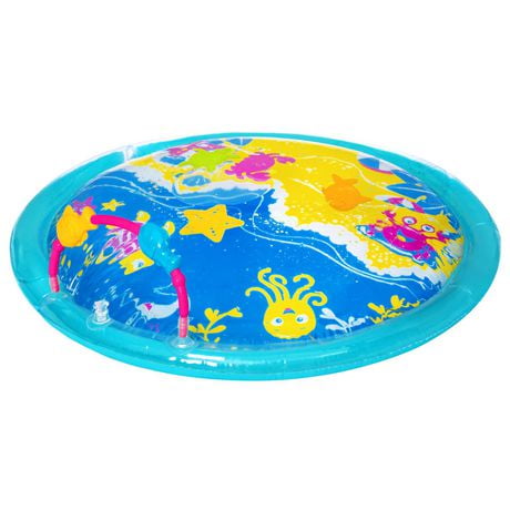 Spark Create Imagine Water Bubble Activity Center Ocean Waves Play Mat, Water Bubble Activity Center