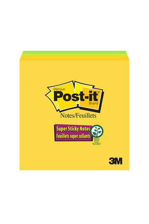 POST - IT Post-it Super Stick Notes 3x3 | Walmart Canada