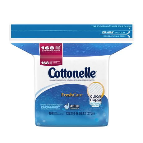 Cottonelle Fresh Care Flushable Cleansing Cloths 560 Cloths